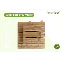 2,5m2 Podest 30x30cm - drewniany panel modrzewiowy (28 sztuk)