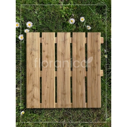5m2 Podest 50x50cm - drewniany panel modrzewiowy (20szt)